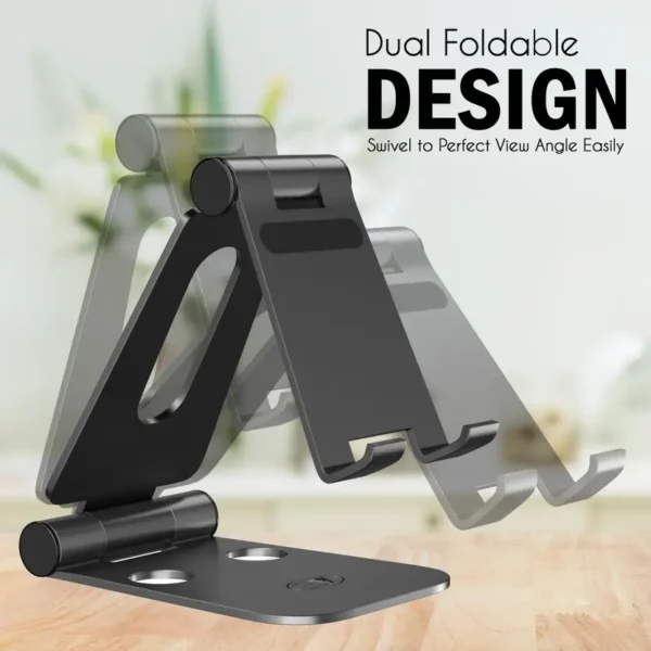 ELV Aluminium Adjustable And Foldable Dock Mobile Holder - Image 3