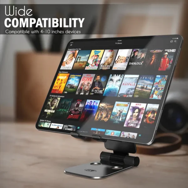 ELV Aluminium Adjustable And Foldable Dock Mobile Holder - Image 4