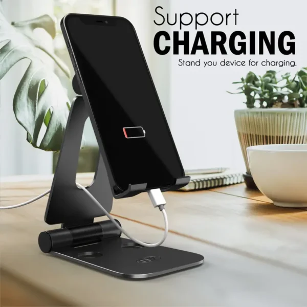 ELV Aluminium Adjustable And Foldable Dock Mobile Holder - Image 2